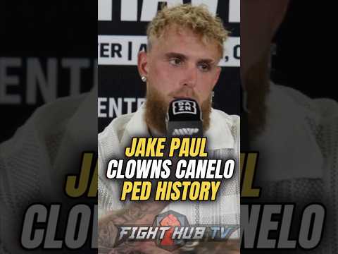 Jake Paul CLOWNS Canelo & Team over PED History & DENIES being on Steroids!