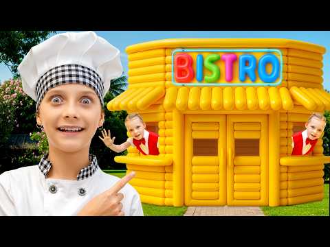 Inflatable Balloon Bistro Adventure: Learn Good Manners & Safety Rules!