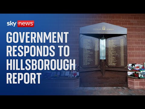 Hillsborough: Government apologises but stops short of fully committing to 'Hillsborough Law'