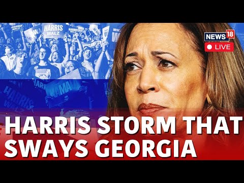 Kamala Harris News LIVE | Kamala Harris Campaigns in Savannah, Georgia LIVE | US Elections | N18G