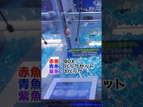 魚釣りクレーンゲームで超お得になったw＃クレーンゲーム