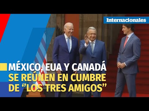 Arrancó cumbre trilateral entre Biden, Trudeau y López Obrador en México