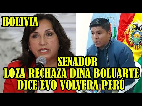 EVO MORALES REGRESARA AL PERÚ LA VECES QUE LO INVITEN LOS PUEBLO MENCIONÓ SENADOR LOZA DE BOLIVIA