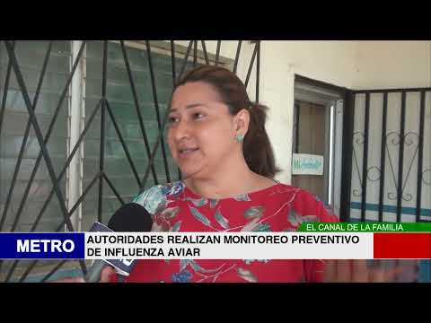 AUTORIDADES REALIZAN MONITOREO PREVENTIVO DE INFLUENZA AVIAR