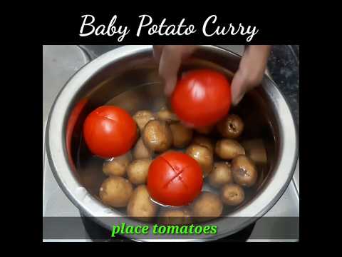 Baby Potato Curry Recipe | Baby potato recipes