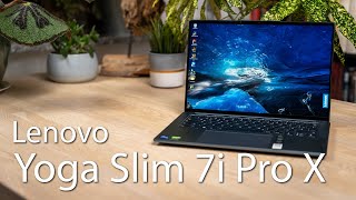 Vido-Test : Lenovo Yoga Slim 7i Pro X 14 im Test - Leistungsstarker 14 Zoll Laptop fu?r Kreative
