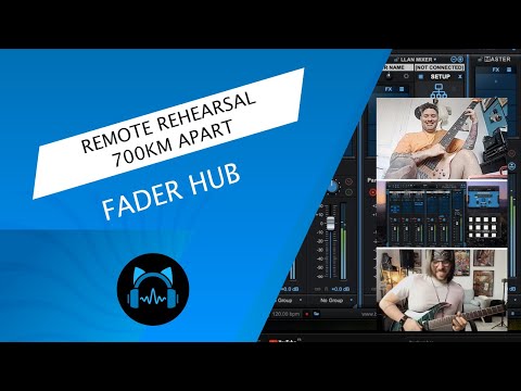 I Was Made For Loving You (Kiss) - Riff Wave Remote Rehearsal with Fader Hub