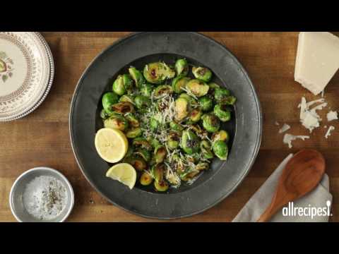 Side Dish Recipes - How to Make Parmesan Brussels Sprouts