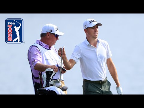 Justin Thomas and caddie conversation leads to incredible shot on No. 16