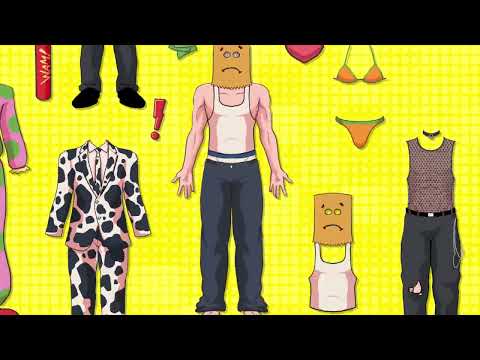 bbno$ - rich sexy ugly (visualizer)