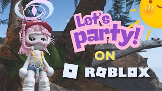 【ROBLOX】MENGGUNUNG With SAN FAMILY💜