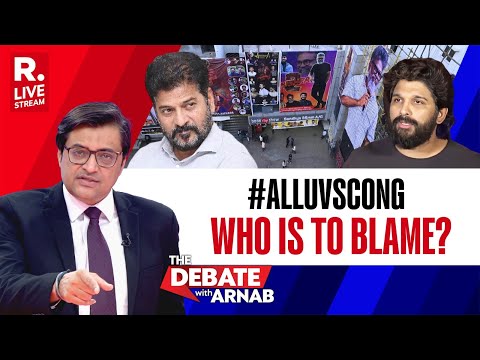 Debate With Arnab: Revanth Reddy Govt Drags Allu Arjun Again In Sandhya Theatre Case