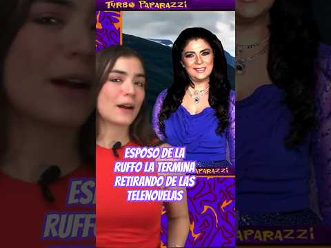 Esposo de Victoria Ruffo la termina retirando de las telenovelas #noticias #televisa