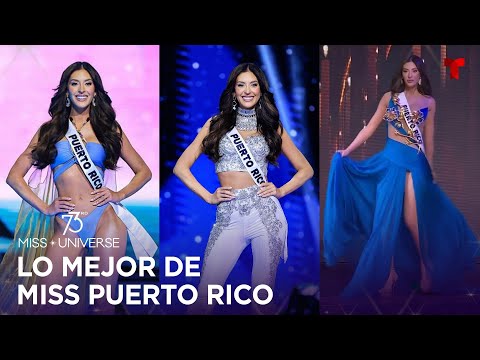 Miss Puerto Rico brilló en la gala de Miss Universo 73 con sus 'looks' y carisma