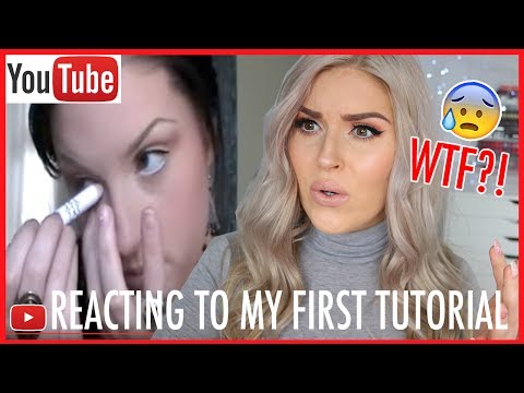 REACTING TO MY FIRST TUTORIAL ?? Thanks For 3MILLION Subscribers!