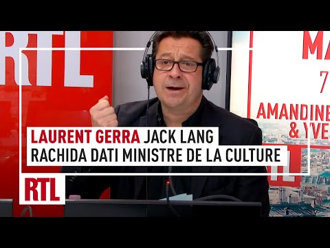Laurent Gerra : Jack Lang et Rachida Dati, ministre de la Culture