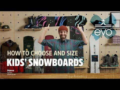 How to Choose & Size Kids' Snowboards