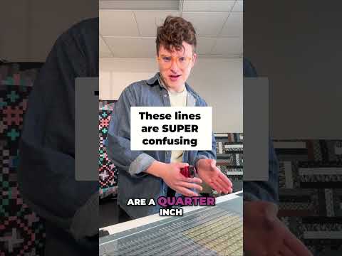 Don't buy cheap slotted rulers