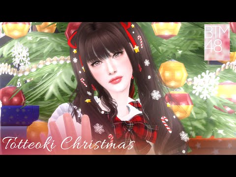 BTM48 【MVfull】TotteokiChristmasとっておきクリスマスParodyMVTheSims4