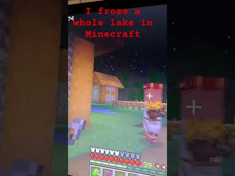 It's just a little cold outside #minecraft #relaxing #funny #creeperboom