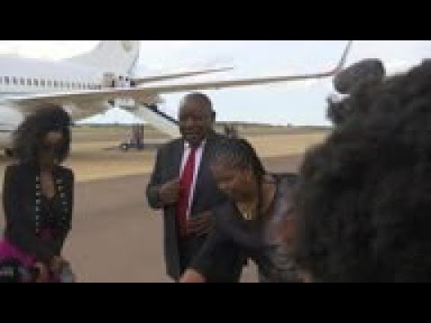 SAfrica president in quarantine as virus cases rise