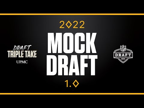 2022 NFL Draft Triple Take: Mock Draft 1.0 | Pittsburgh Steelers video clip