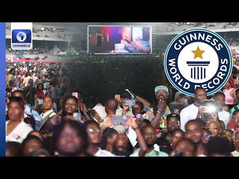 WATCH: How ‘Black Market’ Movie Shattered Guinness World Record In Lagos