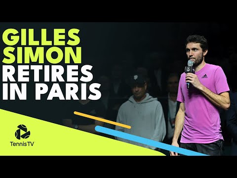 Merci, Gillou 💙 Gilles Simon Retires In Paris | Paris 2022 Highlights