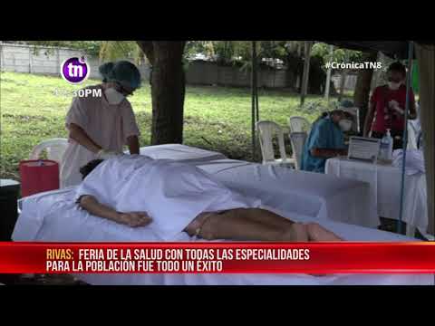 MINSA realiza feria de salud para las familias en Rivas - Nicaragua