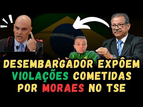 🛑 DESEMBARGADOR SEBASTIÃO COELHO EXPÕEM ESCÂNDALO DE MORAES E PRESSIONA PACHECO NO SENADO #politica