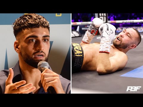 ADAM AZIM VS SERGEY LIPINETS • FULL POST-FIGHT PRESS CONFERENCE • SKY SPORTS BOXING