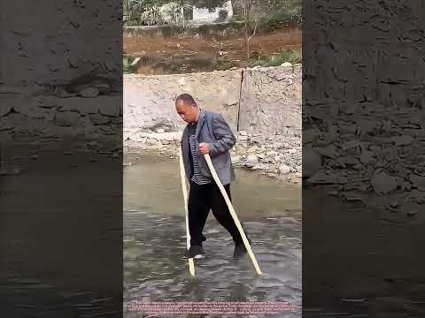 Simple Homemade Tool To Cross Mountain Streams