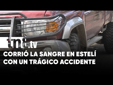 Tragedia en San Nicolás, Estelí: Fuerte Accidente Deja un Escenario de Sangre - Nicaragua