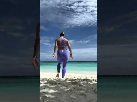 Tréning na pláži s Dominikou Cibulkovou