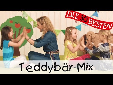 Teddybär Kinderlieder-Mix || Singen, Tanzen und Bewegen