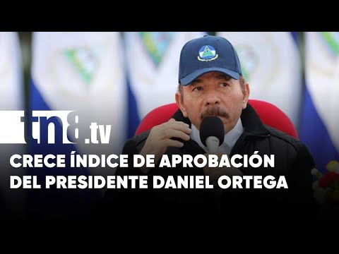 Presidente de Nicaragua, Daniel Ortega, con formidable índice de aprobación
