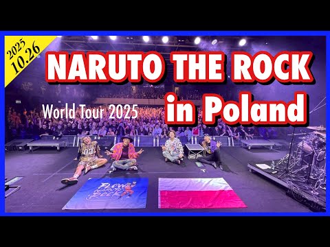 FLOW WORLD TOUR 2025 “NARUTO THE ROCK” in Poland