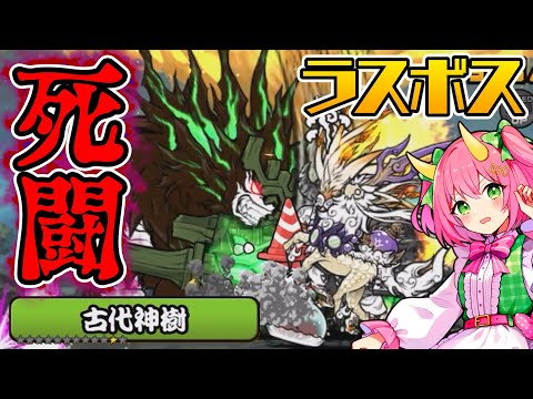 【にゃんこ大戦争】死闘！ラスボス戦！真レジェンドストーリー最終ステージ「古代神樹」を今こそクリアする時！ゆっくり実況 part56