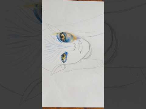 Parte 1 da Neytiri de Avatar #avatar #neytiri #desenho