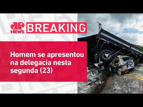 Caminhoneiro suspeito de causar acidente na BR-116 é liberado | BREAKING NEWS