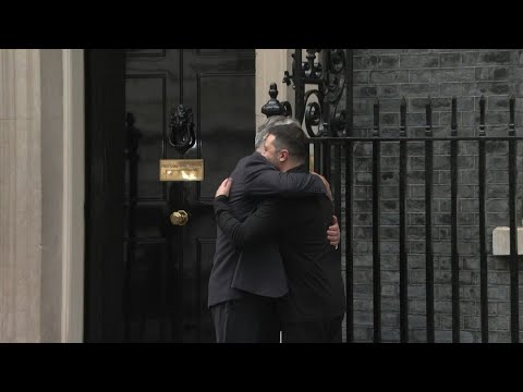 Starmer welcomes Zelensky to Downing Street on eve of US-Russia summit | AFP