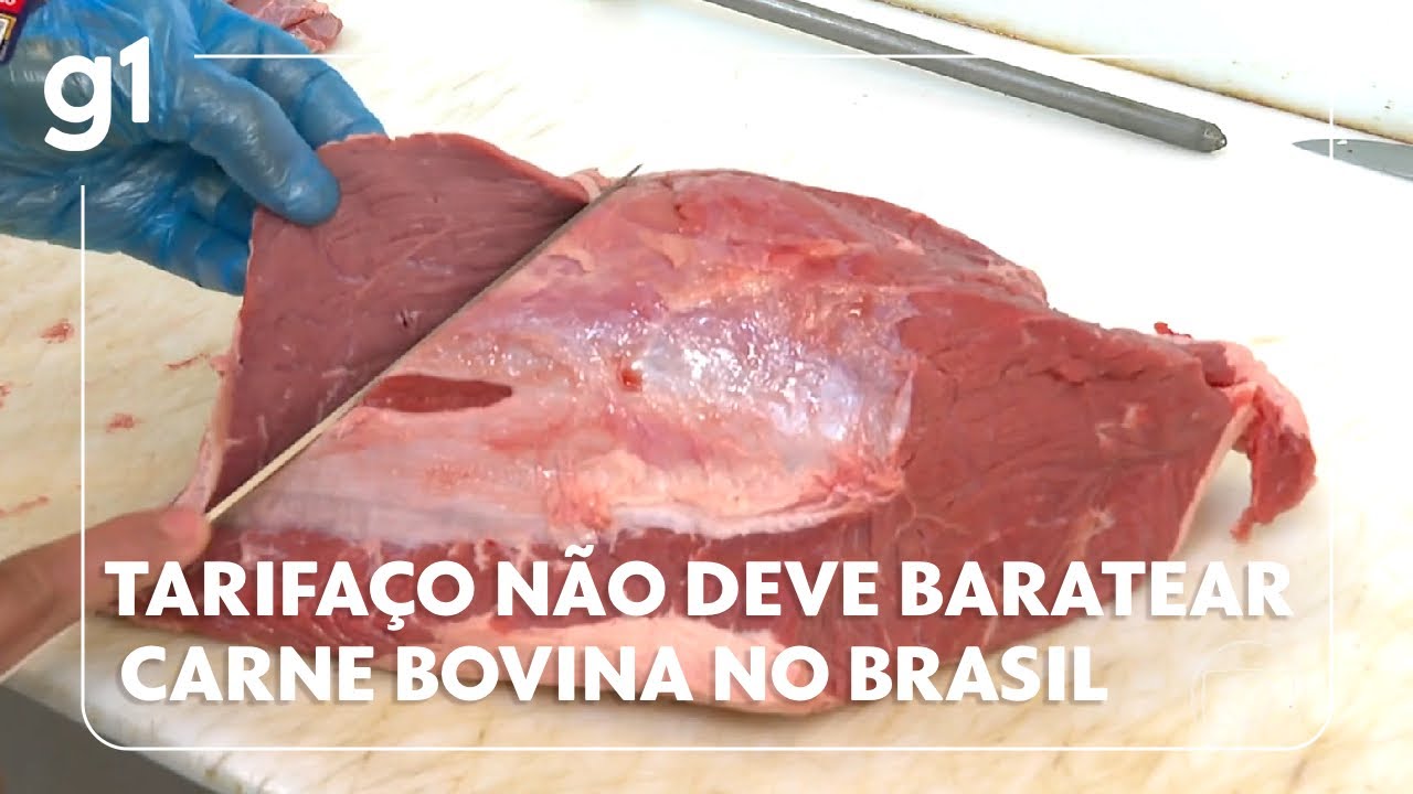 Tarifaço não deve baratear carne bovina no Brasil