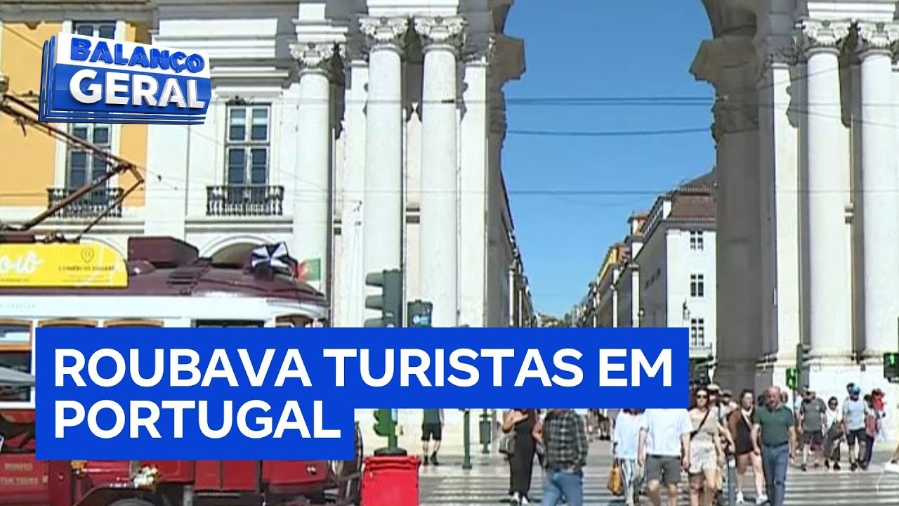 Brasileiro de 74 anos é preso em Portugal por praticar furtos em pontos turísticos
