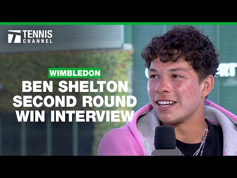 Ben Shelton Growing On Grass | 2024 Wimbledon Second Round