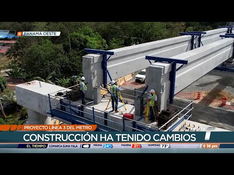 Construcción de la Línea 3 del Metro de Panamá registra 35% de avance