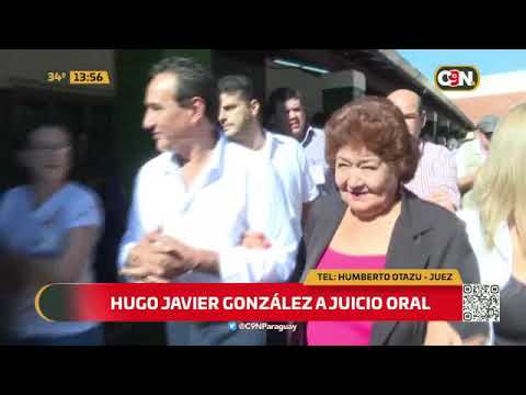 Hugo Javier González a juicio oral