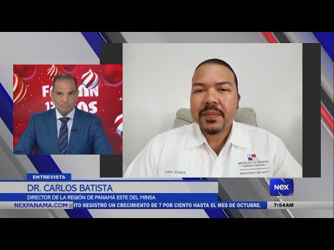 Dr. Carlos Batista se refiere a las enfermedades endémicas que existen en Panamá