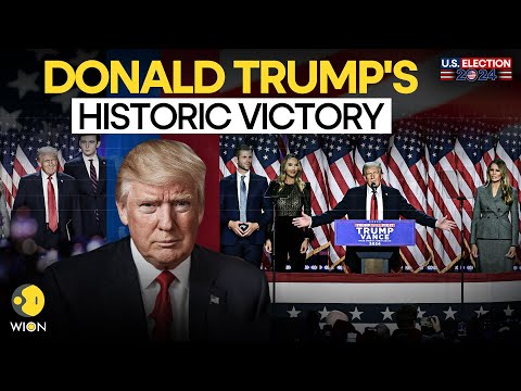 U.S. Election 2024: Donald Trump Historic Win, Becomes President Again | Trump Victory Speech | LIVE