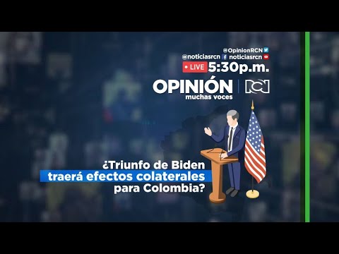 ¿Triunfo de Biden traerá efectos colaterales para Colombia