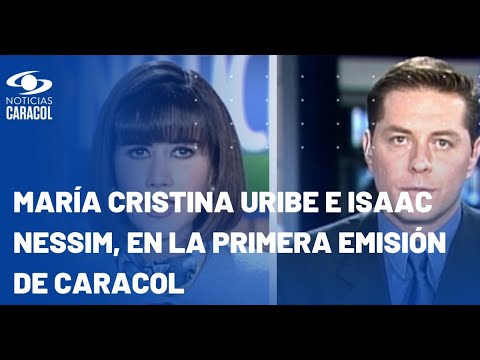 Esta fue la primera emisión de Noticias Caracol, el 10 de julio de 1998